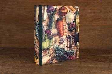 Preview: Great recipe folder printed with high quality handcrafted vegetables